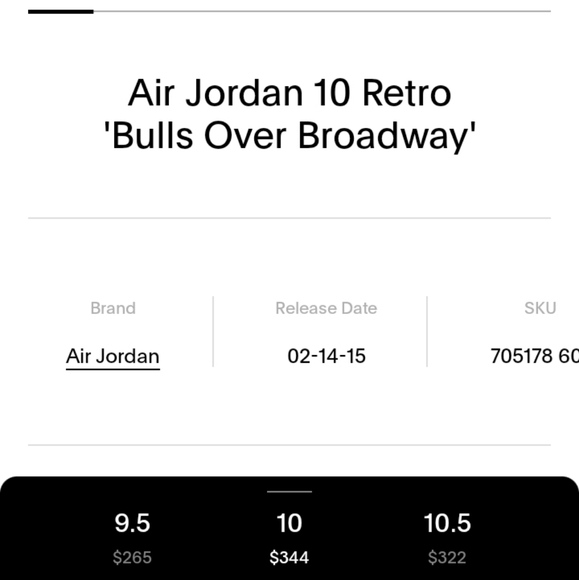 JORDAN 10 RETRO 30TH SIZE 10 - Picture 15 of 15
